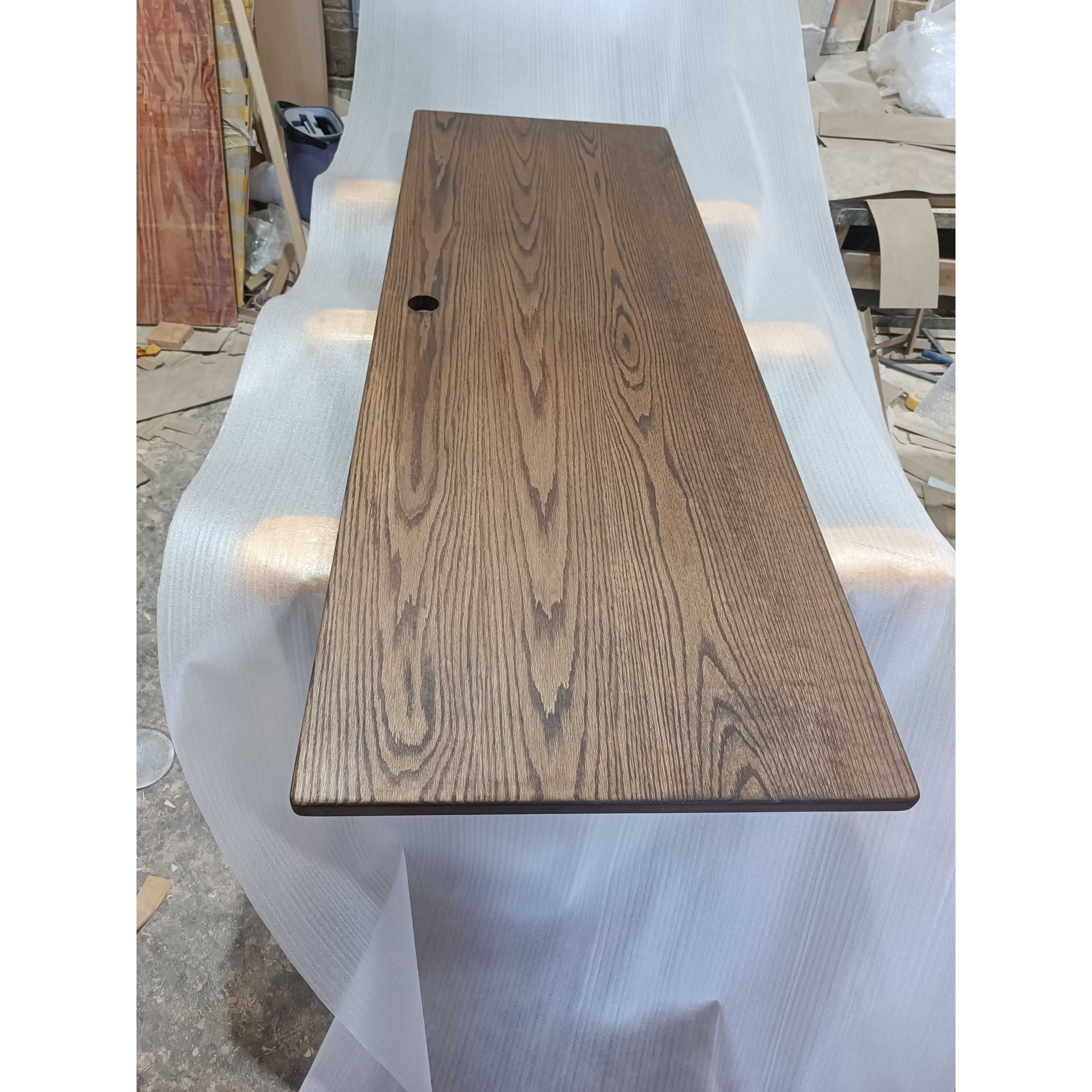 樱桃实木板异材形面无品牌/桌板定制面原飘窗窗台红木板墙橡吧窗