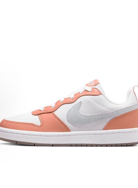 NIKE/耐克女鞋COURT low 2 白橙色休闲运动板鞋 DM1216-100