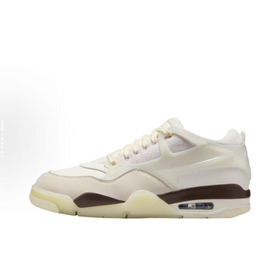 NIKE/耐克 AIR Jordan 4 RM 米白色 低帮复古休闲板鞋 IB8857-141