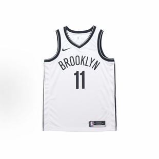 NIKE/耐克  NBA SE球迷版篮网队凯里欧文11号篮球背心 CW3584-105