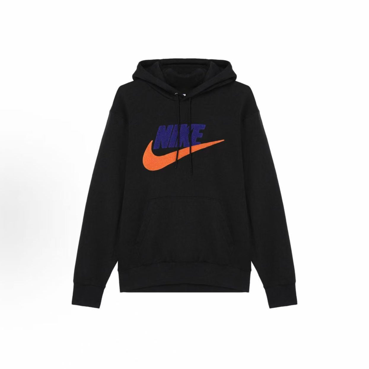 NIKE耐克字母logo 印花长袖连帽美式复古卫衣 FN3105-010