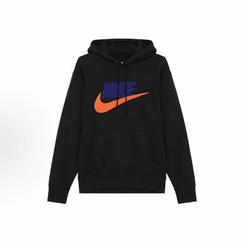 NIKE耐克字母logo 印花长袖连帽美式复古卫衣 FN3105-010
