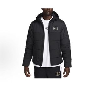Nike/耐克 AIR舒适休闲保暖男款黑色夹克棉服  HM0198-011