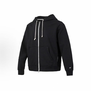 Nike/耐克 Dri-Fit 休闲舒适纯色夹克黑色男款外套  FZ0223-010
