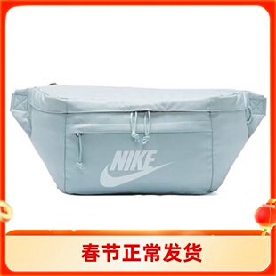 NIKE/耐克 斜挎包男女单肩挎包大容量蓝色腰包胸包 BA5751-363
