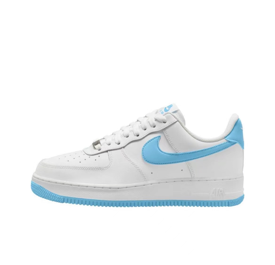 Nike Air Force 1  防滑低帮 板鞋 男款白蓝FQ4296-100