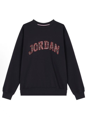 NIKE耐克 Jordan Essentials 针织加绒运动长袖卫衣 FV7461-010