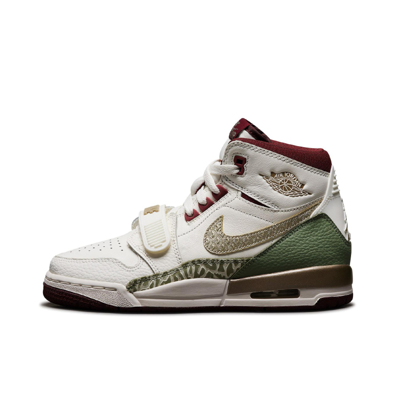 白绿龙年限定男女高帮篮球鞋