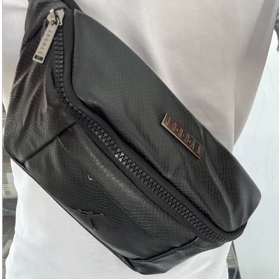 Nike/耐克正品Air Jordan男女跑步运动休闲黑色腰包HA5507-011