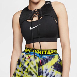 WHITE女士可拆卸休闲经典 Nike 耐克正品 OFF 010 背包马甲BV8054