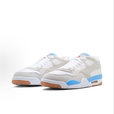 NIKE/耐克 AIR Jordan 4 RM 灰蓝 低帮复古休闲板鞋 FQ7939-104