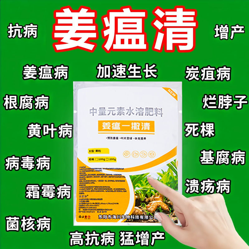 姜瘟病生姜病全治生姜杀菌剂姜瘟