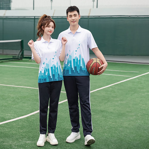2024夏款运动会校服高中生班服毕业季初中生校服运动套装团体服装