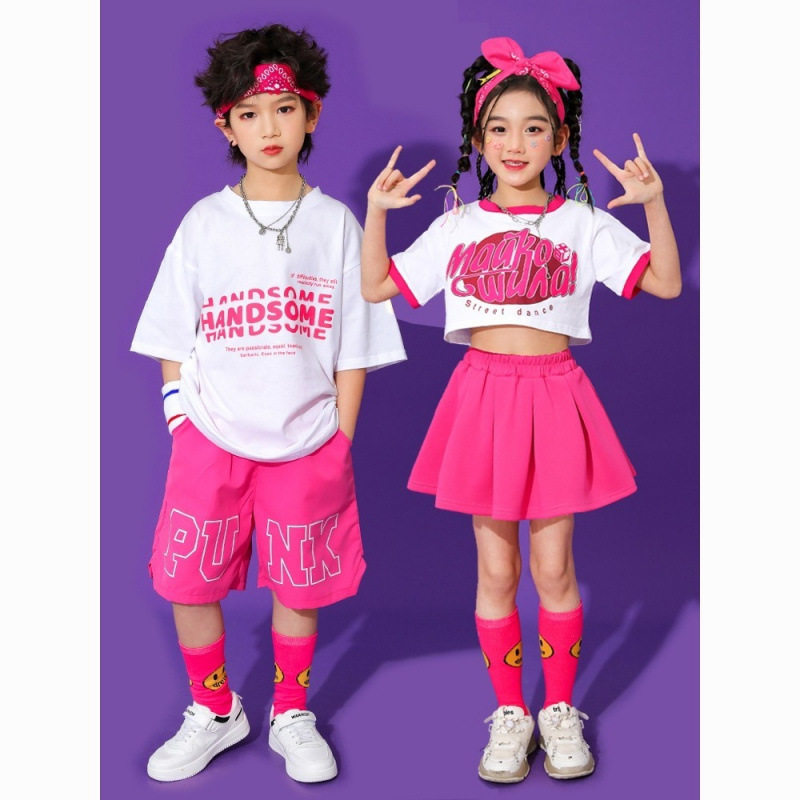 小学生运动会表演幼儿园服装女童街舞爵士舞六一儿童节表演服装