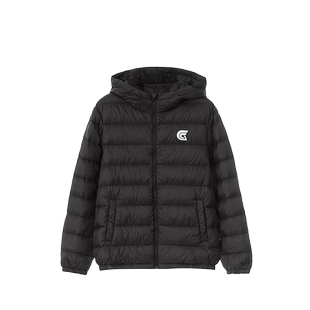 COCOTREE棵棵树秋冬男女同款连帽轻薄羽绒服时尚百搭校服内搭学生