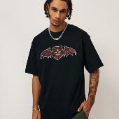 TRIBAL 街头宽松情侣 T恤街舞滑板美式 蝙蝠T STAR短袖