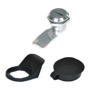 XAS38 怡合达 圆柱锁 圆型 带排片锁 一字型锁芯 可选拉手/防尘盖