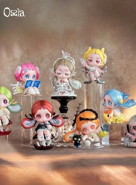 正版 骨叽Ossia感知世界盲盒潮玩公仔可爱手办女生日礼物桌面摆件