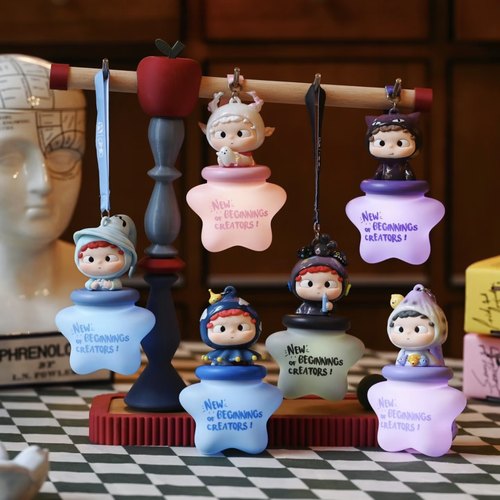 哦崽造物第七章盲盒发光小夜灯潮