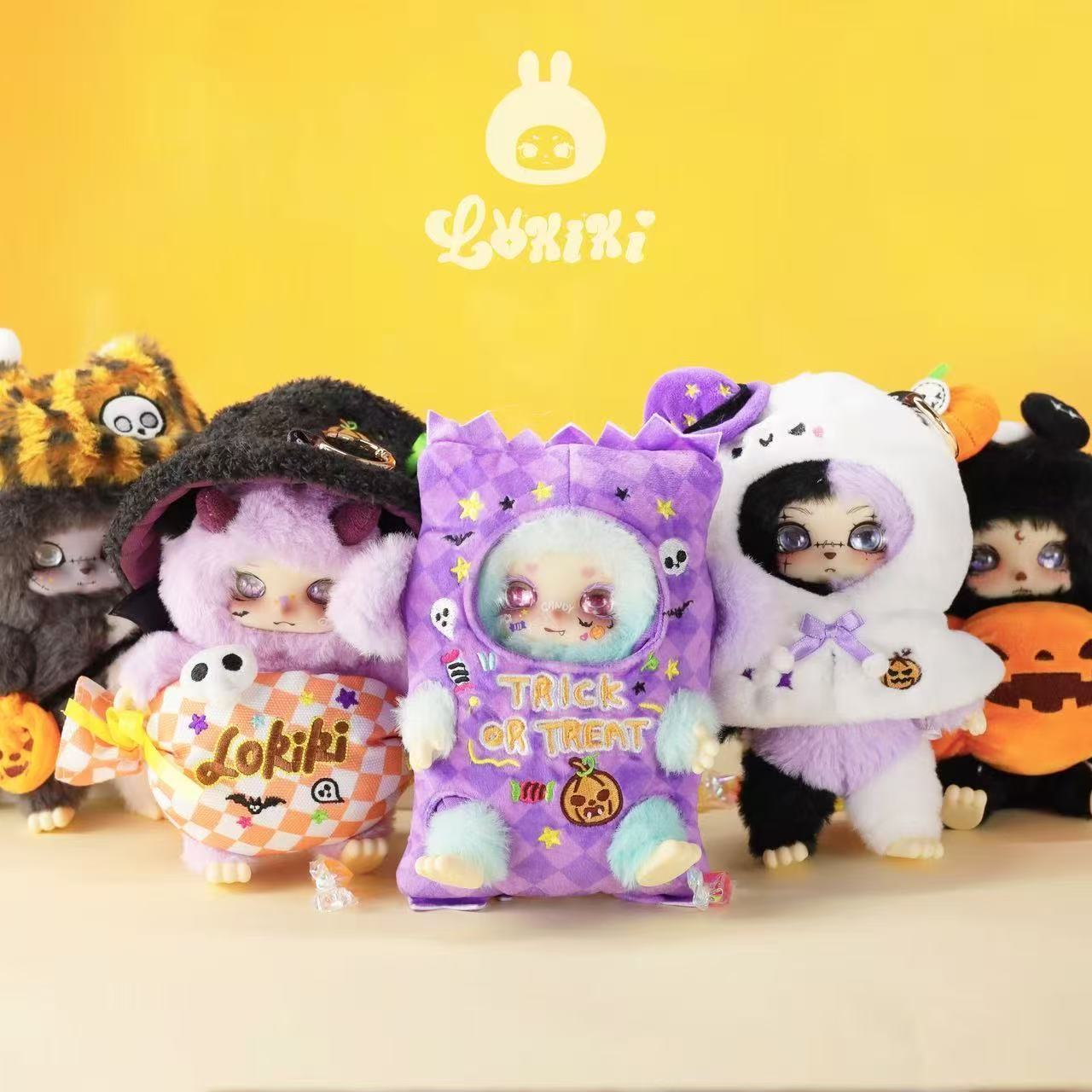 LOKIKI一起来捣蛋盲盒毛绒手办潮