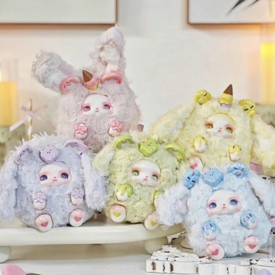 Loloan二代甜品系列盲盒毛绒手办