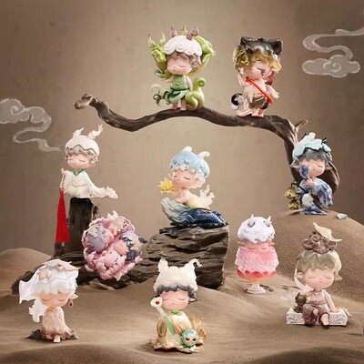 MIMI新国风山河听归声盲盒潮玩具