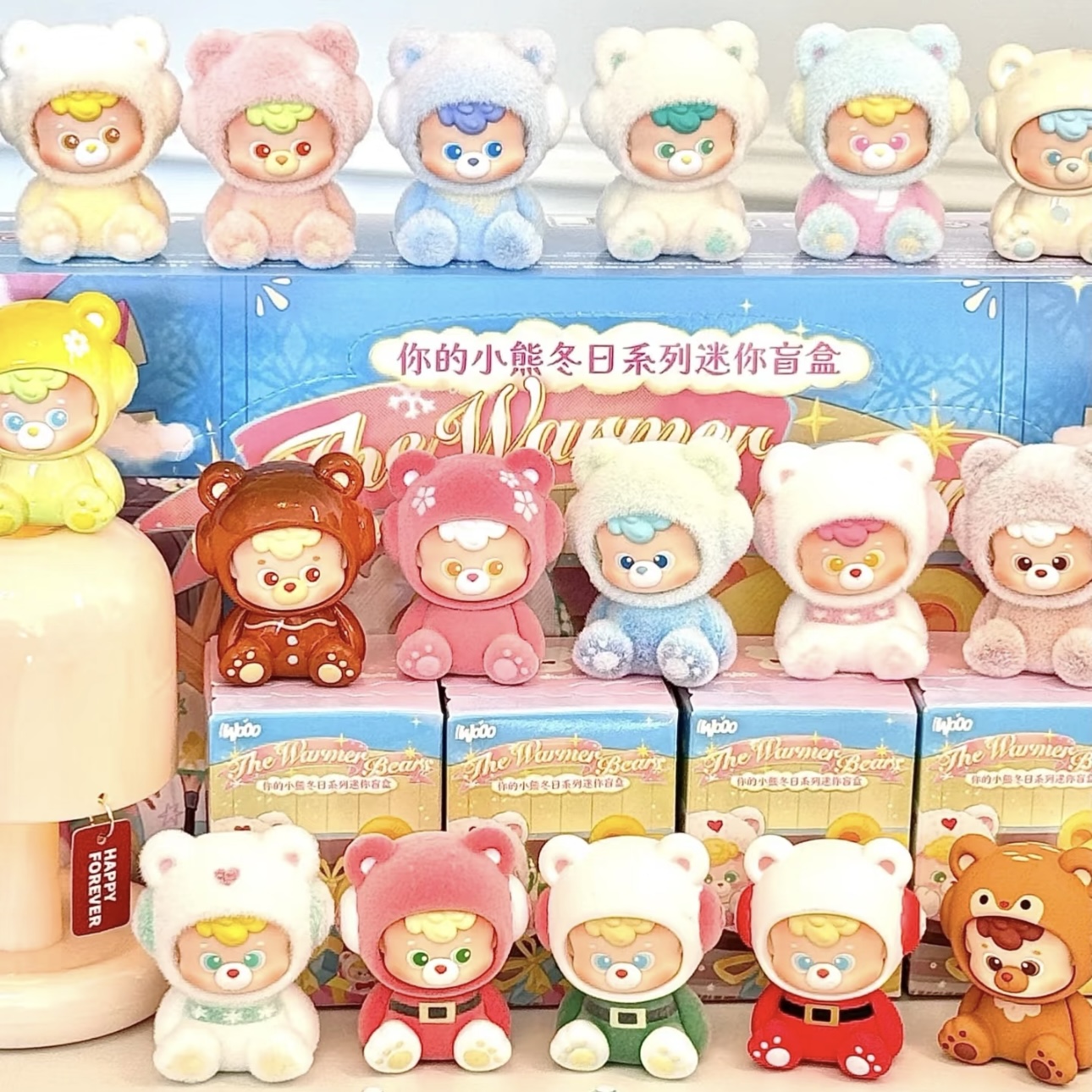 正版diudiubaby你的小熊冬日盲盒