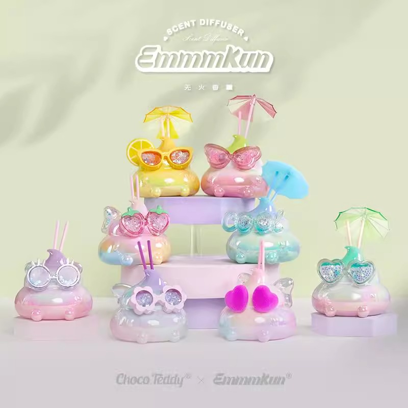 正版Emmm君香飘云淡系列盲盒摆件