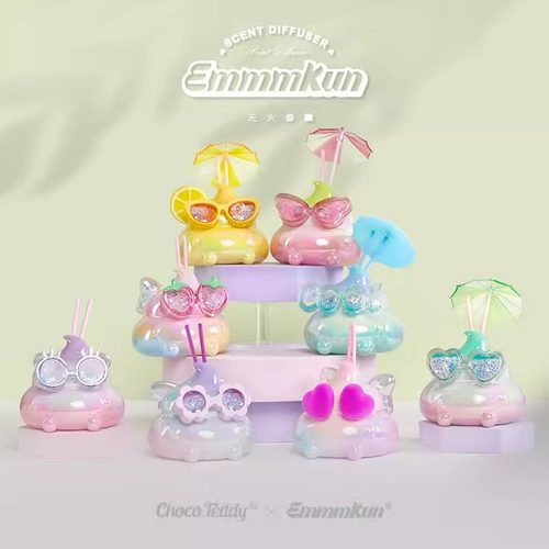 正版Emmm君香飘云淡系列盲盒摆件