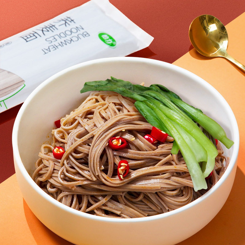 怡力零脂肪荞麦面挂面200克/袋 多袋装图片