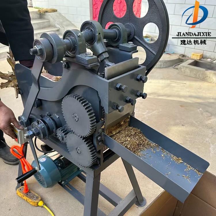 大型商用切菜机多功能电动切细烟丝机粗细可调茶叶切块机