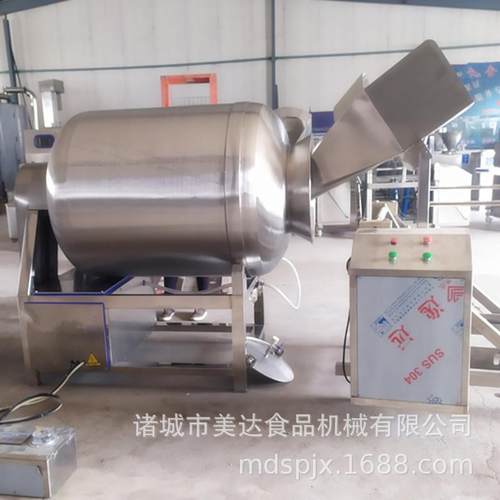 大型牛羊肉制品真空滚揉机 商用咸菜炸鸡滚筒腌制机猪鸭鱼腌肉机