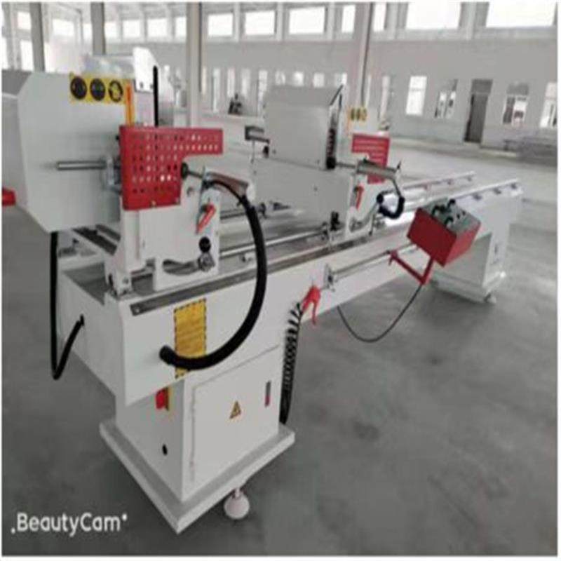 断桥铝门窗设备400双头锯 铝合金门窗设备400切割锯 门窗设备厂家