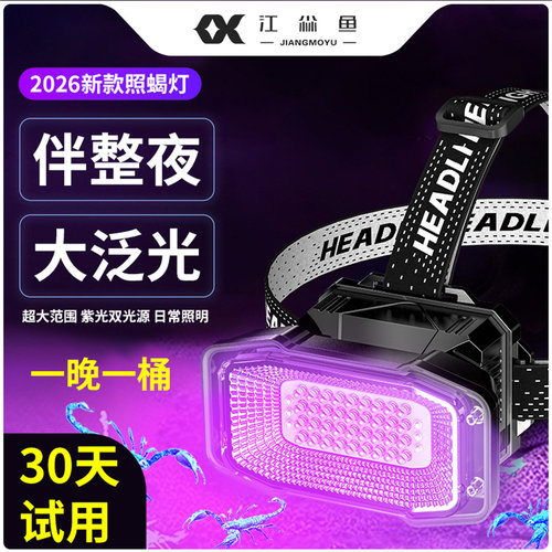 江尛鱼2026新款照蝎子灯