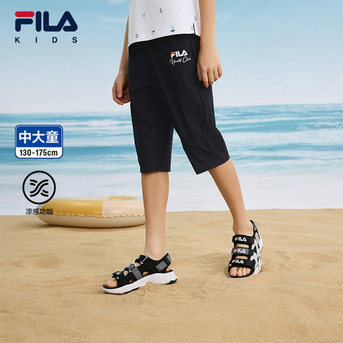FILA斐乐中大童七分裤潮