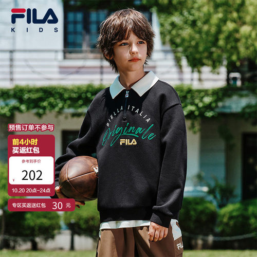 FILA斐乐针织长袖上衣