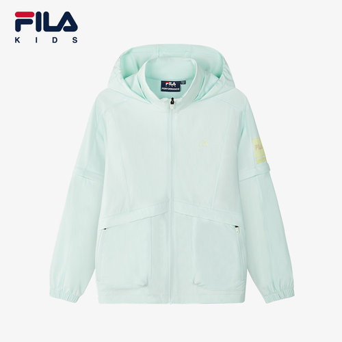 FILA斐乐防风连帽户外上衣
