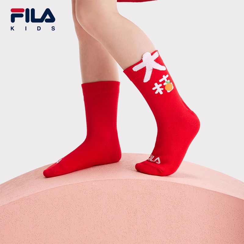 FILA斐乐中腰袜本命年款