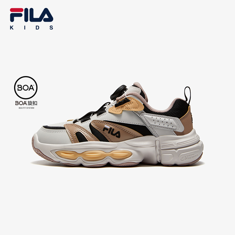 FILA斐乐男女童BOA复古跑鞋潮