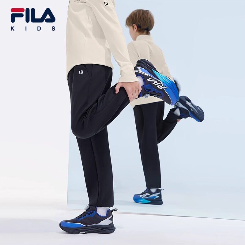 FILA斐乐中大童休闲针织裤