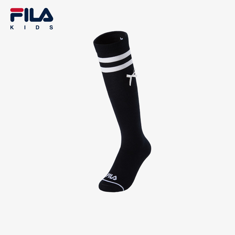 FILA斐乐女小童及膝袜学院风