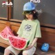 短袖 FILA KIDSx原田治联名系列斐乐儿童童装 T恤2025夏新男中大童