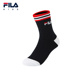 FILA斐乐儿童休闲袜子2023秋冬新款 小童男女童弹力舒适保暖中腰袜