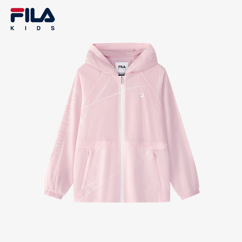 FILA斐乐女童连帽外套