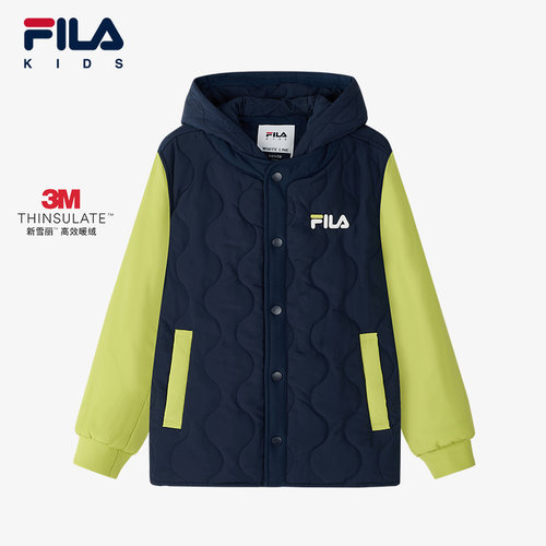 FILA斐乐男中大童棉服
