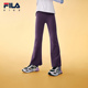 弹力瑜伽裤 2025年冬季 新款 FILA斐乐儿童童装 女童微喇运动打底裤 子