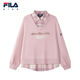 女童中大童休闲宽松套头上衣 新款 FILA斐乐儿童童装 卫衣2026年春季