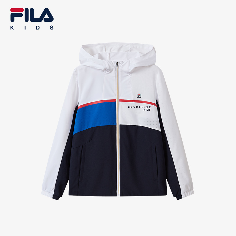 FILA斐乐中大童男童网球外套