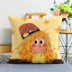 星星人抱枕卡通动漫正方形双面图案靠枕房间寝室装 饰学生宿舍靠垫