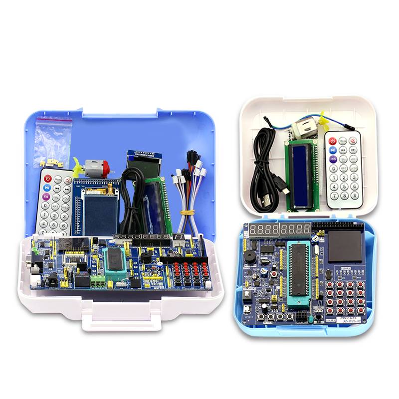 普中51单片机开发板学习板stc89c52单片机实验板diy套件C51单片机